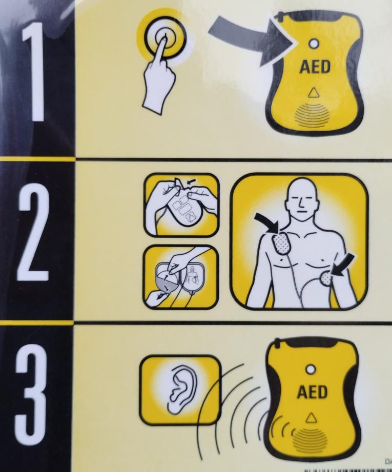 Instrukce pro použití defibrilátoru